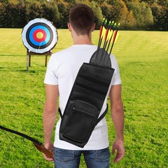 Lightweight Back Arrow Quiver, Holds 22-28 Arrows, Molle System, Adjustable 3…
