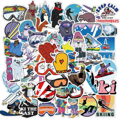60 Pcs Ninja Stickers for Water Bottles, Laptops, Phones, Party Supplies