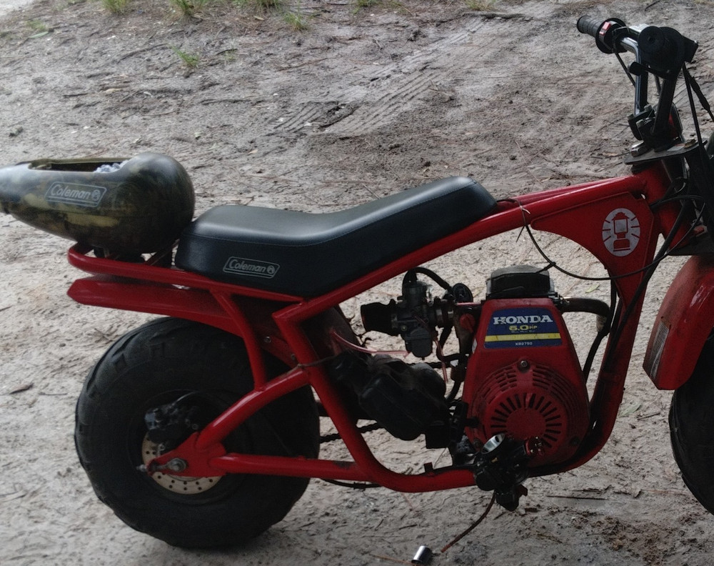 Coleman XR2750 Red/Black Mini Motorcycle 196cc 4-Stroke w/ Headlight