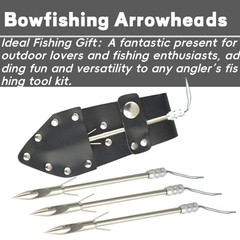 Fishing Arrowheads Bowfishing Tips Catapult Archery Bow Essential Accessory