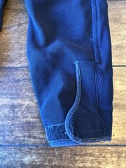 Turnier Riding Britches Unisex Kids Navy Blue Stretch Size 34 Zip & Button