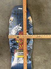 New Dogtown Aaron Fingers Murray Skateboard Deck Blue NOS
