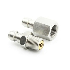 Paintball PCP 8mm Quick Release Disconnect Coupler 1/8 NPT Fitting Male&Female