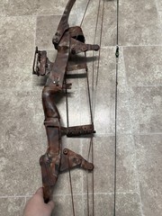 Vintage Bear Compound Bow 52” Unknown Model Estate Find Right Handed PL 205477