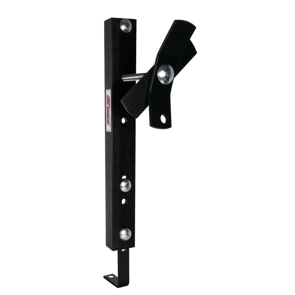 Truck Bed Spare Tire Mount Universal Fit In Bed Holder Bracket Black Powder Coat