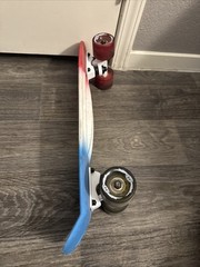 Halo Rise Above 22 InchSkateboard USA Patriot Red White Blue With Handle Cruiser