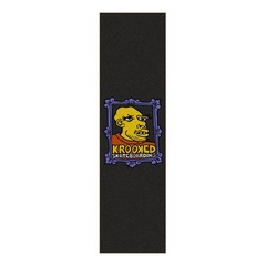 Krooked Skateboard Griptape Frame Frace Mob Black 9″ x 33″ Grip Tape Sheet