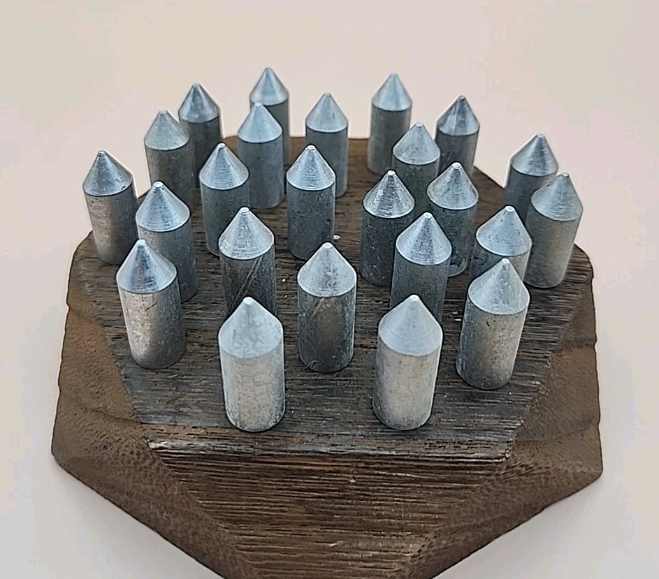 2 Dz Glue on Field Points 5/16 Aluminum Archery Wooden Arrow Practice Tips