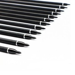 30″ Carbon Arrow Practice Hunting Arrows W/Tips For Compound,Recurve Bow Pack 12