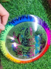 NEW Discraft Limited Edition FuZed Flame Fly Dye Rainbow SCORCH LE Ledgestone
