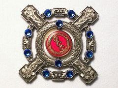 GCC 10 Years Anniversary – Antique Silver Finish – New Unactivated Geocoin