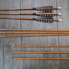 Archery Hunting Carbon Arrows, MS Carbon Fiber Arrow Spine 400 with Screw-in …