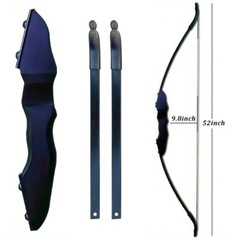 30Lbs 51″ Archery Detachable Takedown Recurve Bow Right Hand for Adult Beginner