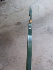 Vintage Cravotta Bros. Black Hawk Yellow Jacket recurve Bow 50# RH