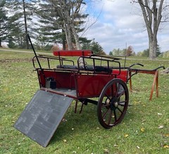 Imported Bennington Super Star 2 Two Wheel Cart Accessible Wheel Chair Driving