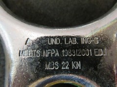 CMC Rescue 8 Link Descender Rappelling Rappel Hardware NFPA