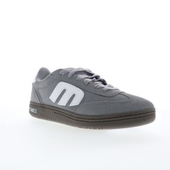 Etnies Locut 4101000507380 Mens Gray Suede Skate Inspired Sneakers Shoes