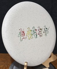 Grateful Dead Gateway Hemp Wizard SS Dancing Bears Putter Golf Disc 175g Rasta