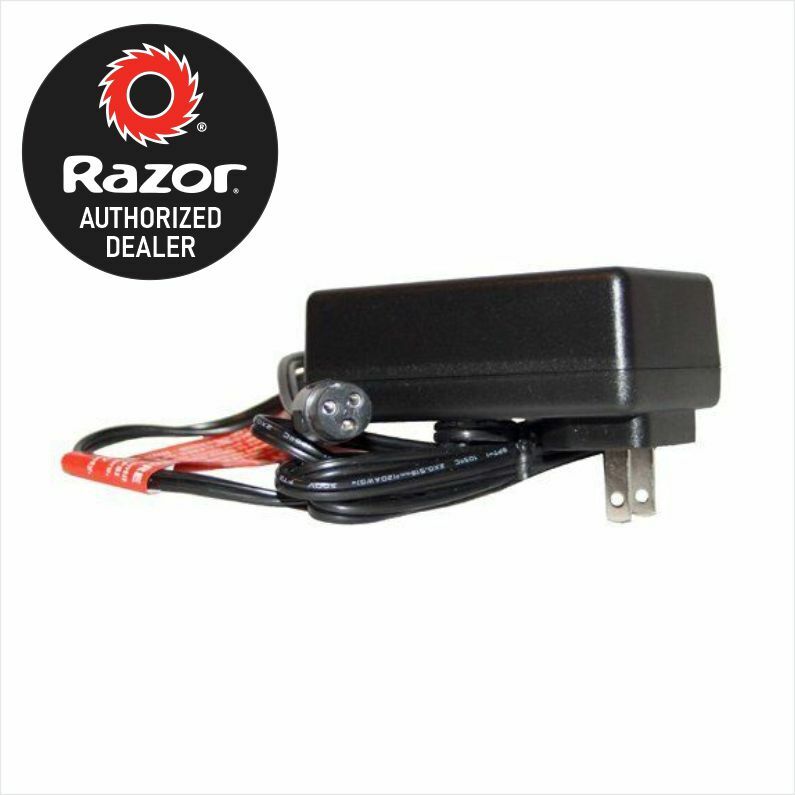 Razor W13110050014 E Spark E100 Scooter Charger 24V 1.0A 600mA use Genuine parts