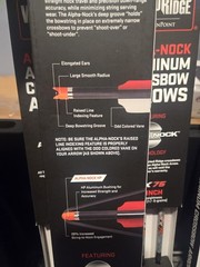 WICKED RIDGE XX75 ALUMINUM ARROWS, 20″ ALPHA-NOCKS .003″ HEA-060.6 – 460 Grain