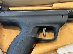 Baikal IZH MP-53M Russian sporter air pistol, .177 caliber, with box and manual