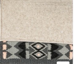 Weaver Leather Flex Contour Wool Blend Saddle Pad, 32 x 34”
