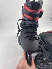 Rollerblade Twister 110 3WD Inline Skates Black Red 9-9.5 Used