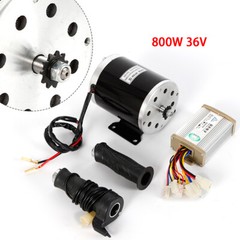 800W 36V Electric Scooter motor kit + control box and Throttle Fit Go-Kart eBike