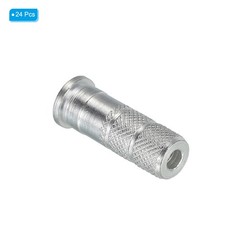 Aluminum Arrow Inserts 0.3″ Dia 7.6mm 8.8mm for Archery Points, 24pcs