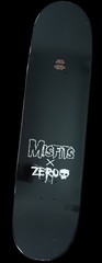 RARE 2018 3rd Edition Zero X Misfits Skateboard Deck Horror Business