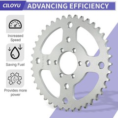 40 Tooth Sprocket 420 Chain 40mm Bore Replacement for Coleman BT200X CT200U-EX C