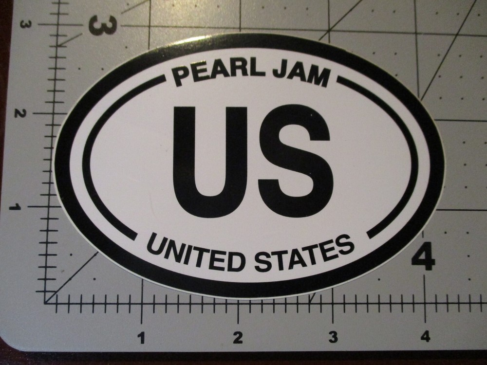 PEARL JAM United States US Tour STICKER decal tour concert merch cd lp
