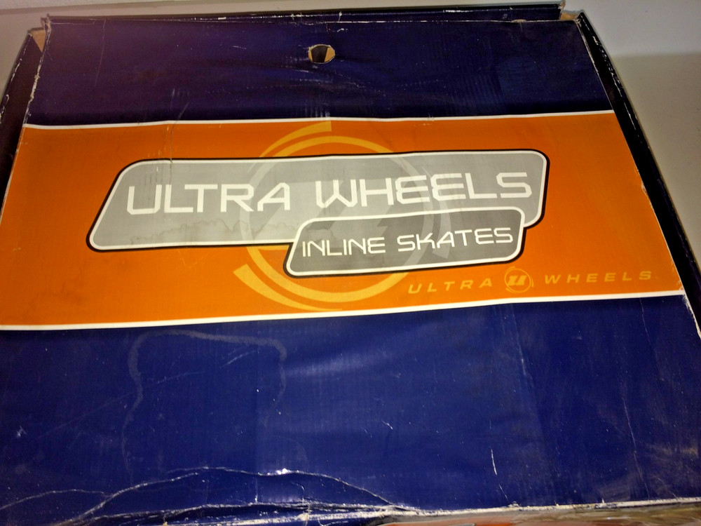 Ultra Wheels ABEC 3 Inline Skates Men’s Size 8 Ultra Flex