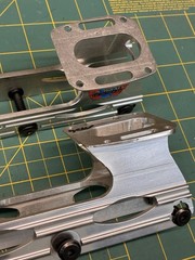 US Hockey Research A7 Chassis For 5.5-8 SR Boots + Hardware Inline Roller Hockey
