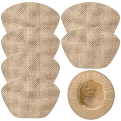 6 Pcs Straw Hat Repair Patches Kit Self Adhesive Straw Patches Repair Hat