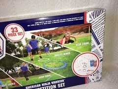 American Ninja Warrior Obstacle Course Race Set Kids Competition Brand New Gift
