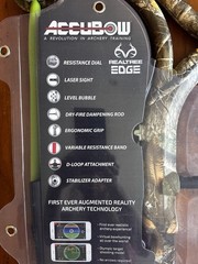 AccuBow 1.0 RealTree Edge Archery Trainer – First Gen NIB Sealed + Phone Mount