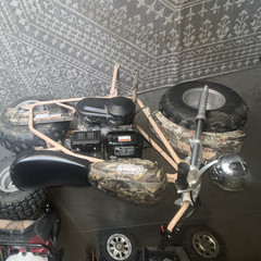 Coleman CT200U-EX 196cc 4-Stroke Mini Motorcycle w/ Headlight Camo