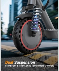 Foldable e-scooter for adults under 275 pounds, less than 1 month old.