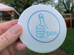 1993 Benjamin Unknown Innova Ontario MINI Disc Golf #354 (Free Frisbee Pin)