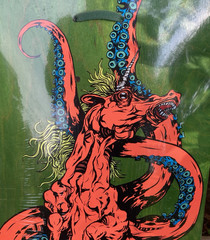 Welcome Seahorse 2 Skateboard Deck Golem Shape 9.25 Green Art Horse Octopus 2019