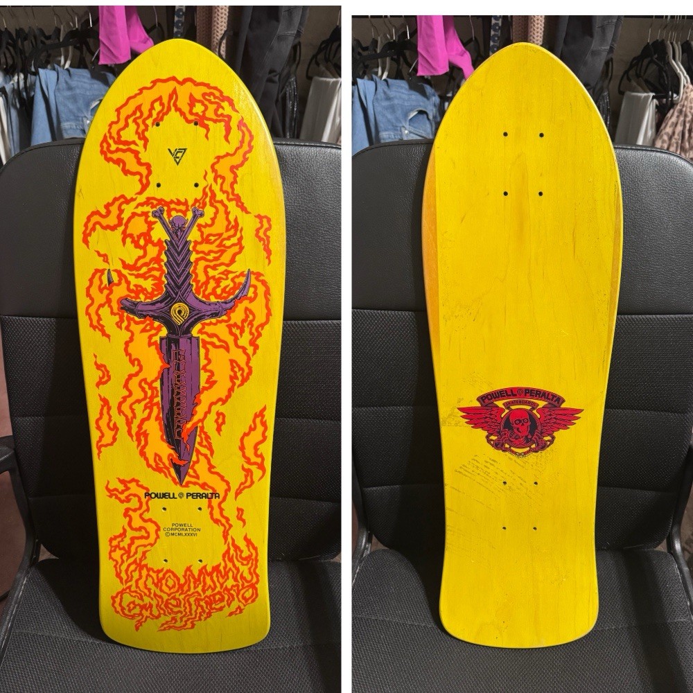 Vintage NOS Powell Peralta Tommy Guerrero Dagger Skateboard Bones Brigade OG TG