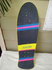 Vintage Santa Cruz Yellow Slasher Old School Dogtown