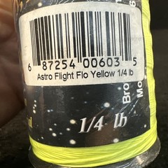 Brownell Astro Flight Flourescent Yellow 1/4lb 100% HMPE
