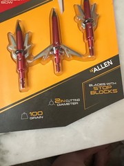 stryke therm-x 6 arrow tips 100grain2in cutting diameter also Blade stop blocker