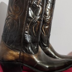 Laredo Women’s Western Cowboy Boots Brown/Black Style 9644 US 10A