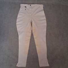 Dublin Riding Pants 34 Long Ivory – Stain on Back Left Leg