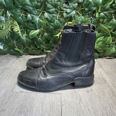 Ariat Women’s Black Devon Nitro Paddock Riding Boots Size 7.5 Nitro Zip Up