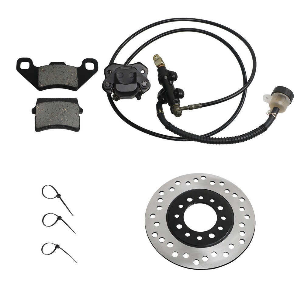 Hydraulic Rear Disc Brake Caliper Disk Rotor Pads for 150 200 250cc Dirt Bike