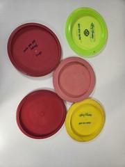 Disc Golf Discs Lot of 5 Innova Approach Midrange and Distance Discs Inked USED